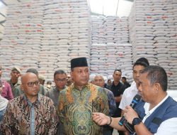 SAMBANGI GUDANG BULOG, VANATH PASTIKAN STOK BERAS TERSEDIA SAMPAI LEBARAN
