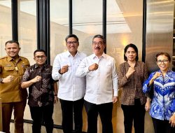 DUKUNG SWASEMBADA PANGAN NASIONAL DI MALUKU, GUBERNUR MALUKU TEMUI WAMEN PERTANIAN