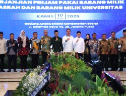 GUBERNUR MALUKU HADIRI PENANDATANGANAN PERJANJIAN PINJAM PAKAI BMD UNTUK PENYELENGGARAAN SEKOLAH RAKYAT