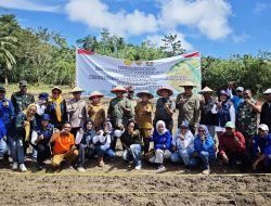 Kodim 1504/Ambon Gelar Sekolah Lapangan & Penanaman Padi Gogo di Wilayah Maluku Tengah
