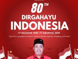 Yohan Lesnussa, S.Sos (Ketua Fraksi PDI Perjuangan DPRD Kabupaten Buru Selatan) Mengucapkan Dirgahayu Indonesia Ke 80 Tahun. Bersatu Berdaulat Rakyat Sejahtera Indonesia Maju