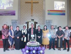 Gubernur Maluku HL dan Isteri Hadiri Ibadah Syukur HUT ke-90 GPM di Bacan