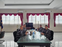 DANKODAERAL IX AMBON TERIMA _COURTESY CALL_ DANGUSKAMLA KOARMADA III DI MAKO KODAERAL IX AMBON