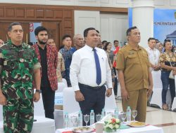 WAKIL GUBERNUR MALUKU IKUTI PELUNCURAN AKAD MASSAL BAGI 800.000 UMKM SECARA DARING