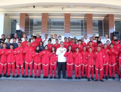 Gubernur Lepas Kontingen Popnas XVII dan Perparpenas XI Provinsi Maluku ke Jakarta