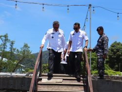 Gubernur Maluku Hadiri Vicon Panen Serentak TNI AL di Rumah Makan Mina Bahari BPBL Ambon