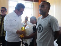 Gubernur Maluku Luncurkan Penyaluran Bantuan Pangan Beras dan Minyak Goreng untuk 123.522 KK di Maluku