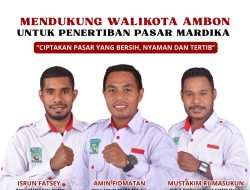 KAMMI MALUKU DUKUNG WALIKOTA AMBON PENERTIBAN PASAR MARDIKA