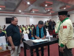 Wali Kota Ambon Resmikan Pelantikan Pemuda Katolik Cabang Ambon,Sinergi Baru Menuju Ambon Manise dan Inklusif