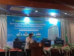 Wali Kota Ambon Buka Seminar dan Skrining Mata Gratis di Kawasan MCM Tantui