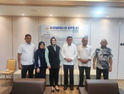 Walikota Ambon Melakukan Pertemuan Dengan Wakil Ketua Komisi IX DPR RI