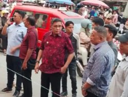 Walikota Ambon Inspeksi Pendadak ke Pasar Mardika dan Batumerah