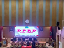 Wawali Ambon Hadiri Penetapan Ranperda Penyertaan Modal Tirta Yapono & Bahas KUA-PPAS 2026