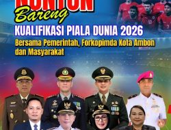 Pemkot Gelar Nobar Timnas di Lapmer, Wali Kota Katakan Ini