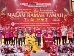 Pj Walikota Ambon Hadiri Imlek 2025 Malam Ramah Tamah