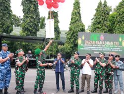 Sekda Maluku Hadiri Pembukaan Bazar Ramadan TNI di Makodam XV/Pattimura, Perkuat Kepedulian Sosial