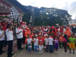 3.000 Anak PAUD Ikuti Kirab Merah Putih di Ambon, Walikota Ambon : Mereka Generasi Penerus