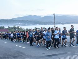 Prajurit Kodaeral IX Cek Rute Lari 6,5 Km Jelang Pelaksanaan Fun Run HUT ke-81 TNI