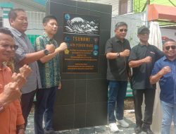 Walikota Ambon Resmikan Tugu Peringatan Tsunami 1950 dan EWS Banjir di Hative Kecil